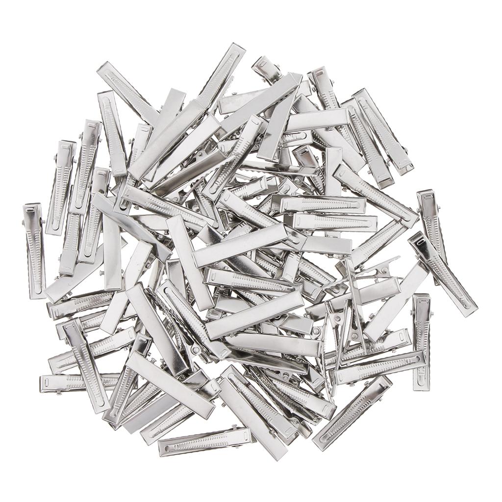 200x Hairdressing Duck Bill Alligator Clips Clip Hair Salon