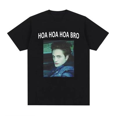 Robert Pattinson Edward Printed Womens Tshirt Fashion Trend Top SpringSummer Pure Cotton Unisex Short Sleeve Tshirt