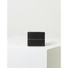 Daks Carteira Contrastante de Couro Preto Dbwa2f600bk