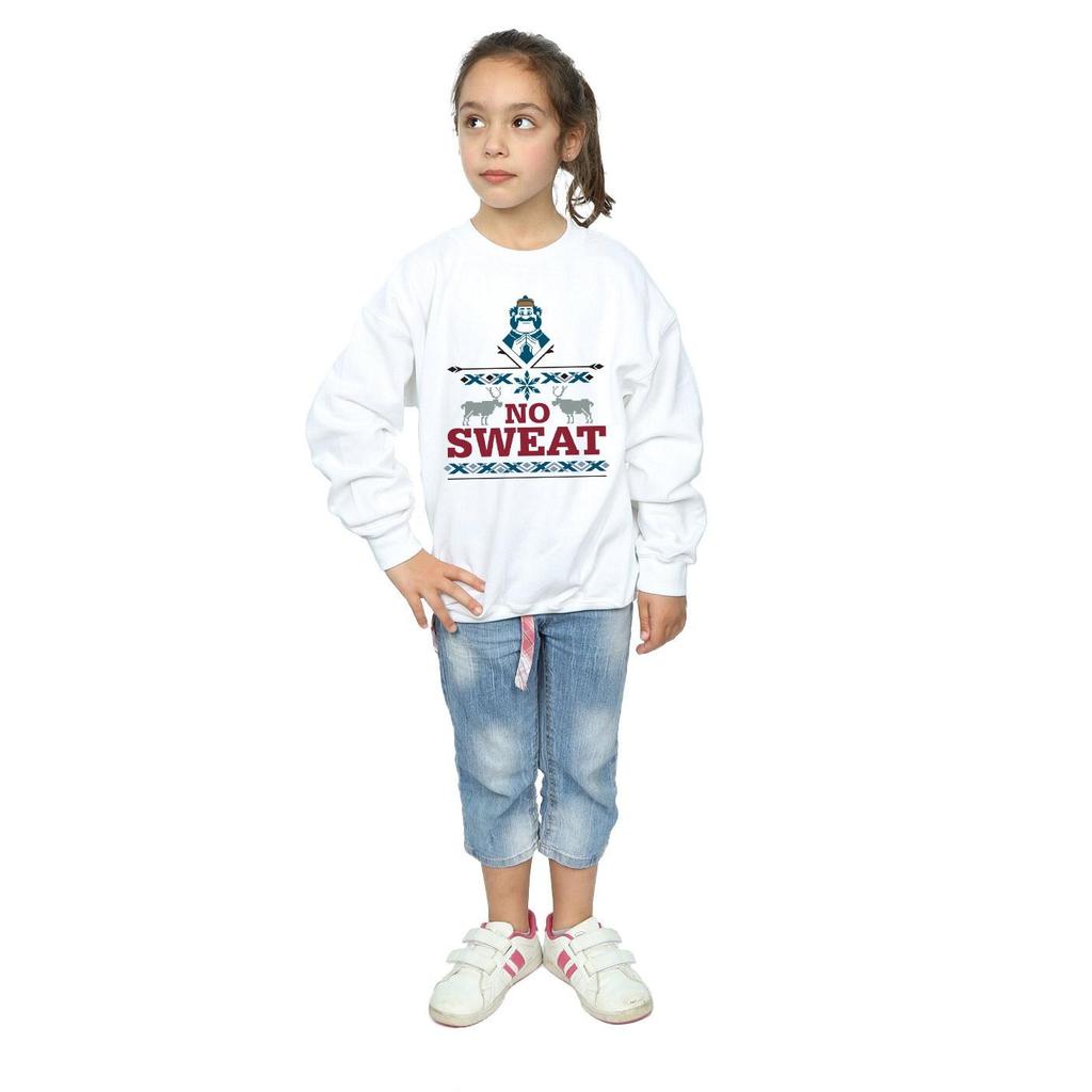 Disney Girls Frozen Oaken No Sweat Sweatshirt