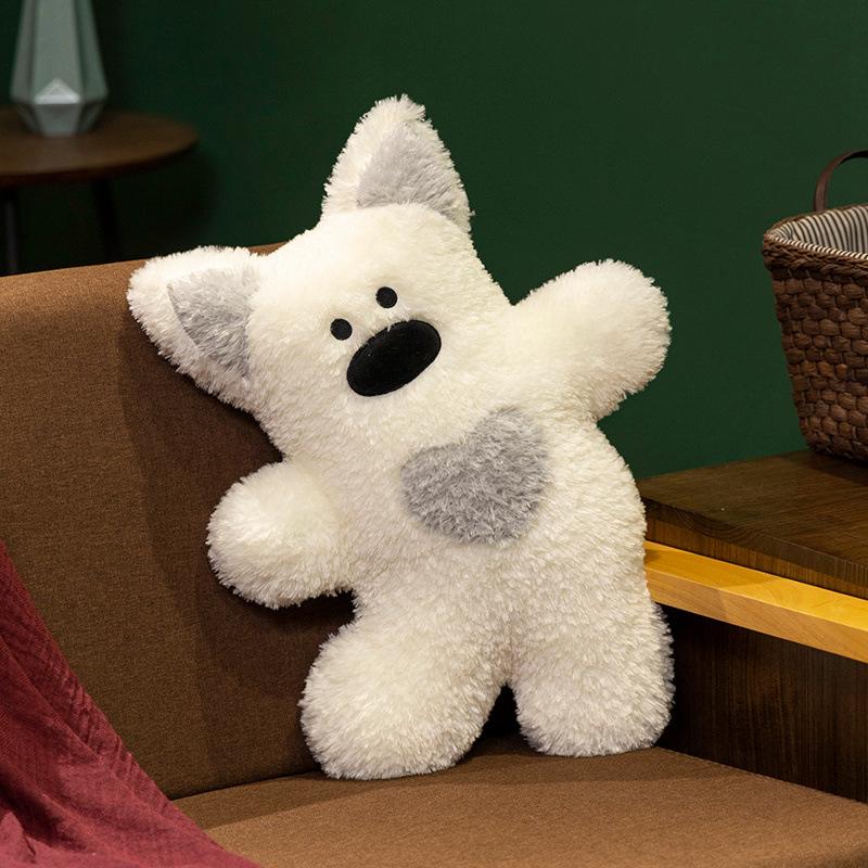 

Мультяшная Милая Кукла Собака с Большим Носом Плюшевая Игрушка Щенок Подушка Девочка Подушка для Дивана Кукла Подарок 53cm 0.42kg