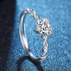 925 Sterling Sliver Rings Shining Classics Zircon for Women Wedding Engagement Jewelry Fashion Luxury Gift High Quality