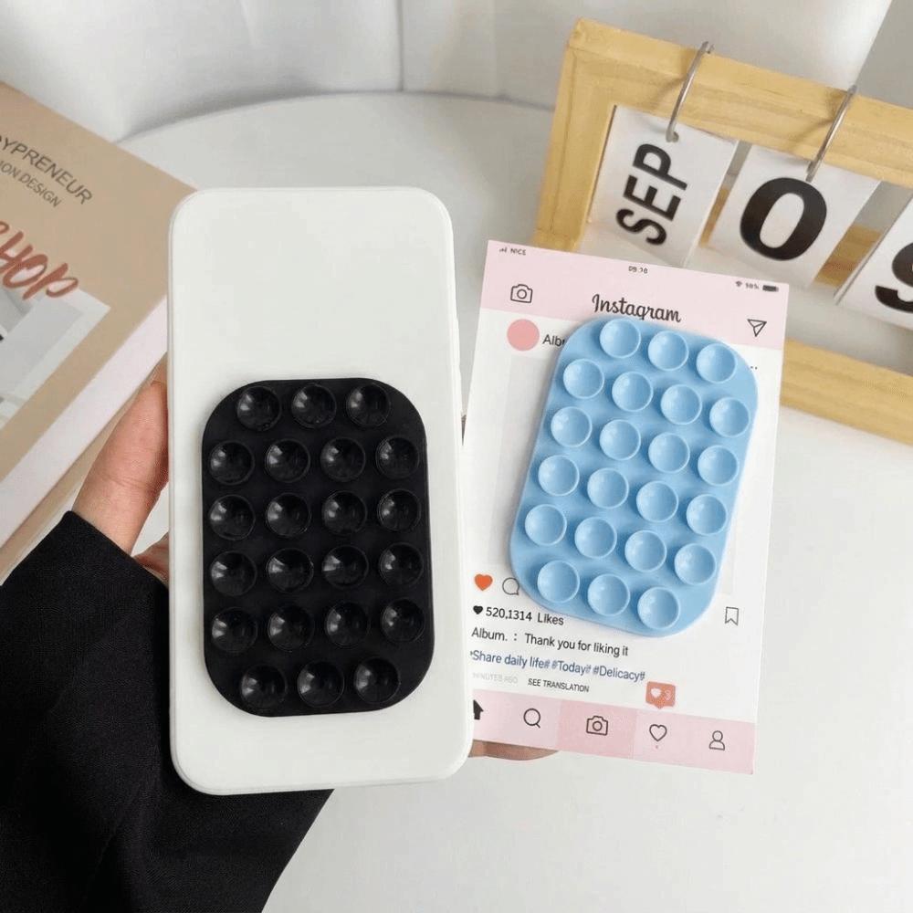 Portable Magnetic Suction Cup Mount Silicone Phone Holder Bestseller Phone Stand Videos