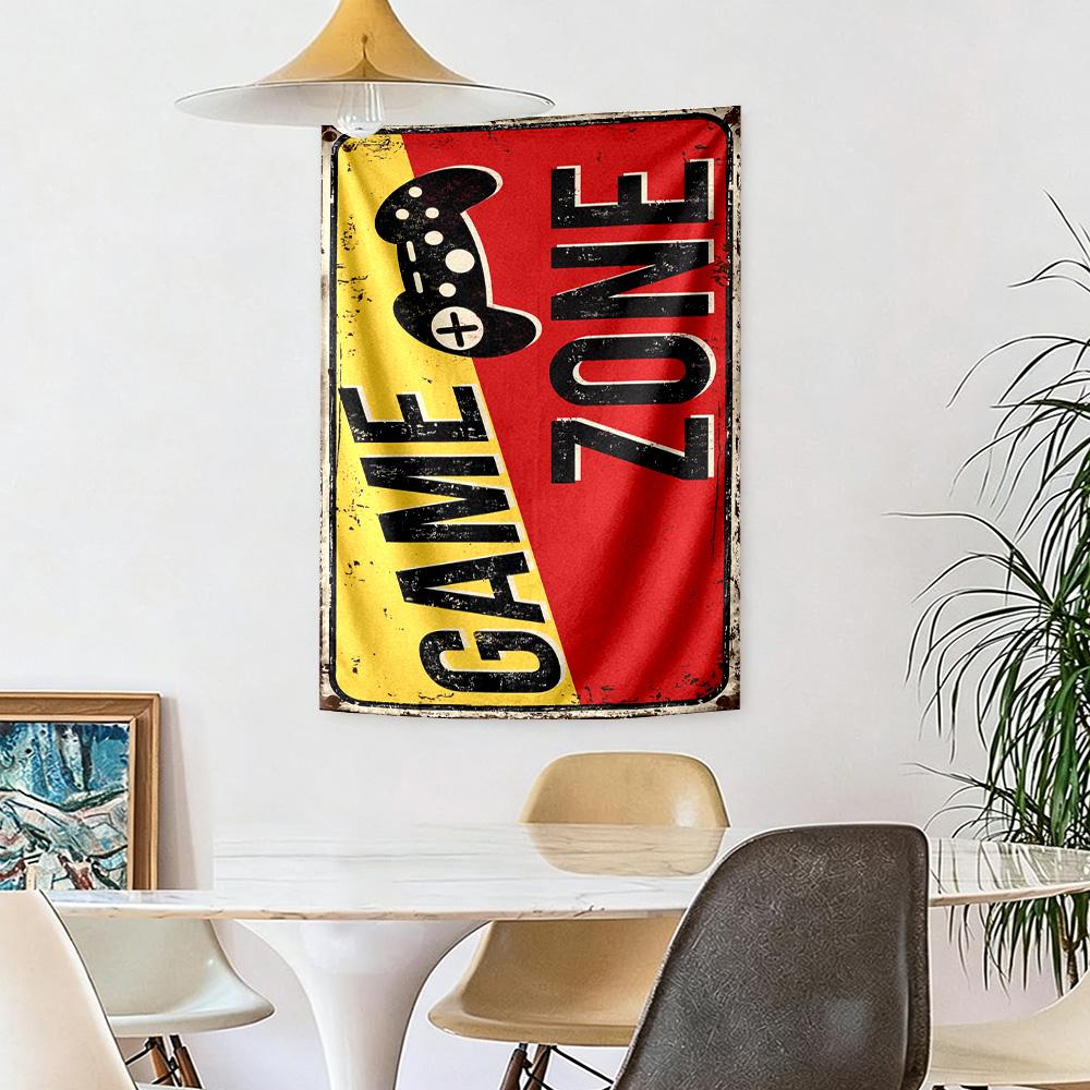 Gamepad Wall Decor Tapestry Art For Pet Memorial Birthdaywedding Party Backdrop Family Gift