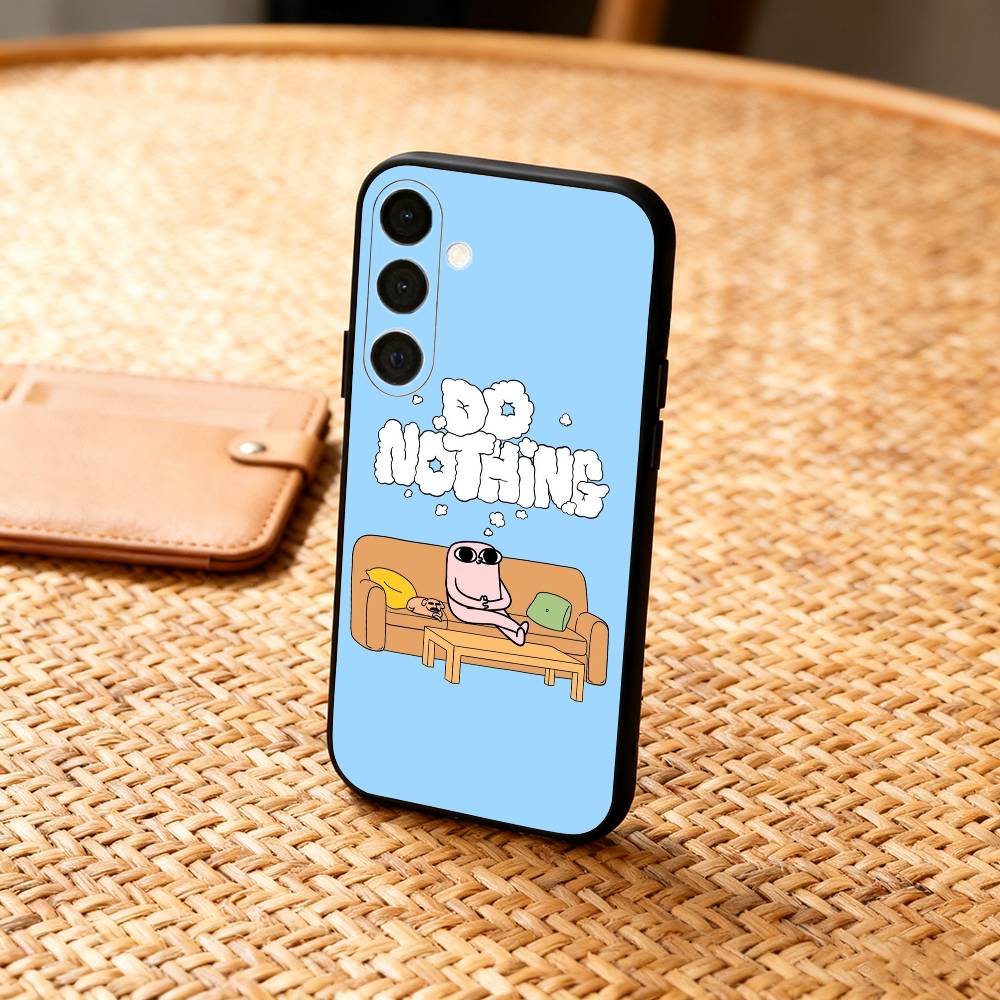 Funny K-Ketnipz Phone Case For Samsung A73,72,71,A52,51,40,41,A22,A32,31,A13, Soft Black Shell