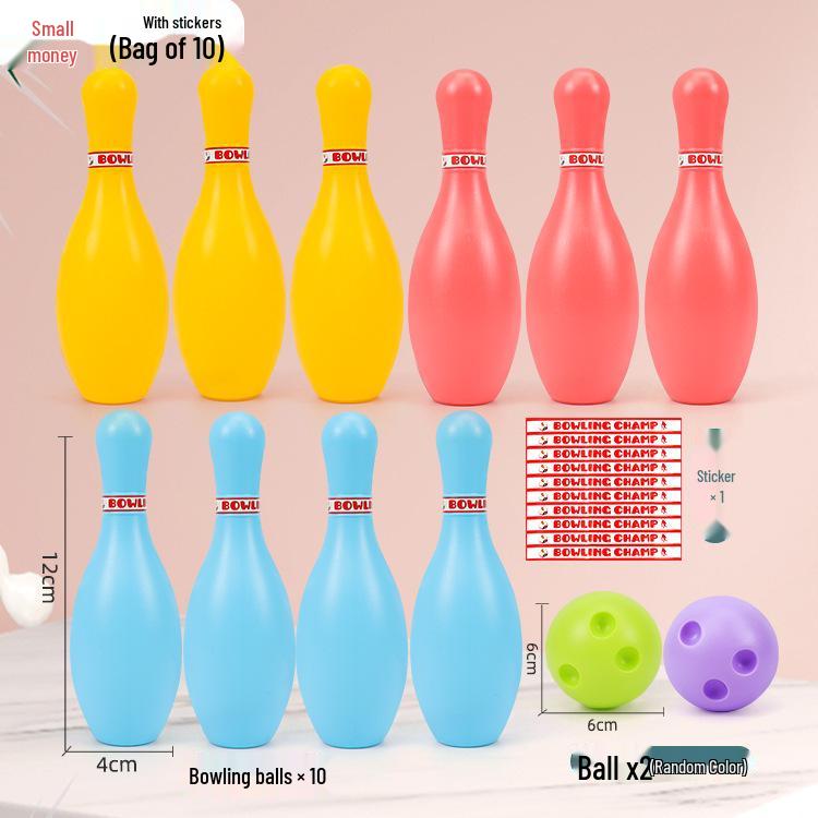 Popular Kids Bowling Game - Interactive Indoor Role-Playing Toy for Educational Fun