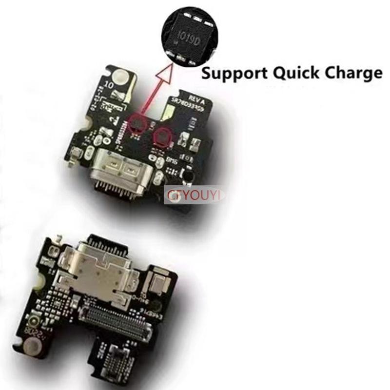 USB Charger Connector Charging Port Dock Board Flex Cable For Motorola Edge 30 Charging Port Board