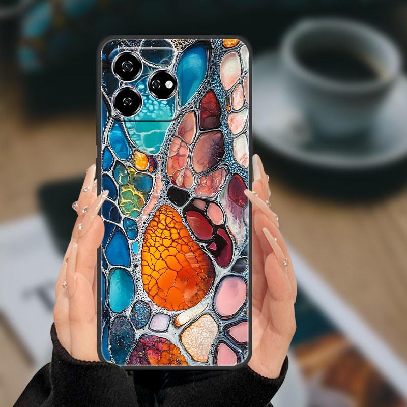 

For ZTE Axon 60 Lite Case Luxury Fashion Soft Silicone Shockproof Phone Case For ZTE Blade V60 Design / Nubia V60 Design Coque Nubia V60 Design