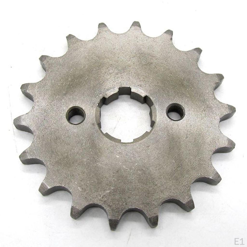 18T 42/Pitch Front Sprocket Cog Dirt Bike ATV Moped 20mm Shaft