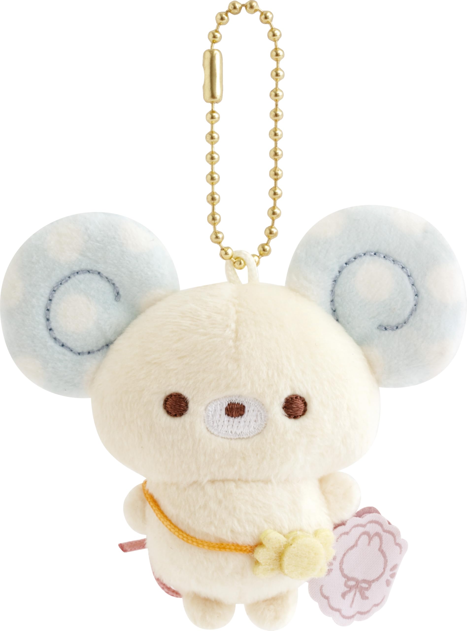 

San-X AB35605 Sugar Cocomoo Rolly and Pop s Candy Day Mini Plush Cleaner Pop