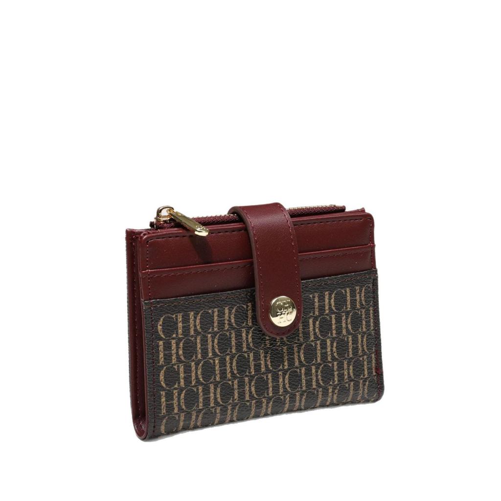 CHHC Women's Mini Coin Purse 2024 - Stylish Short Wallet with Letter Card Holder, Niche Design, and INS Style