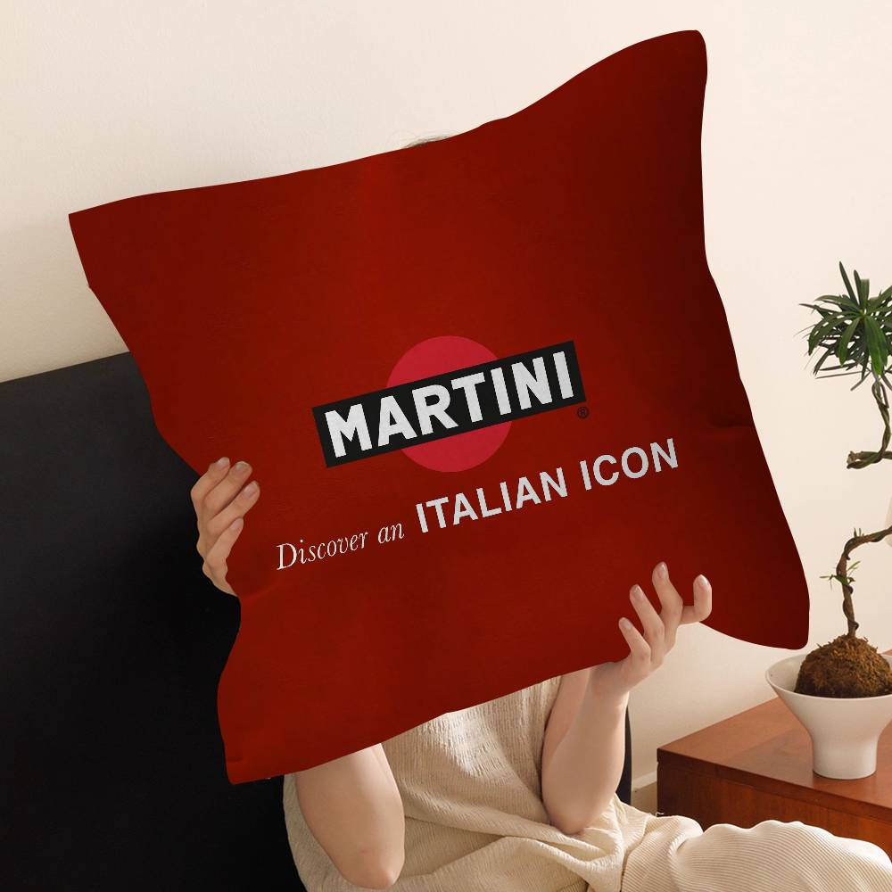 Classic Cocktail MMartini Racing Cushion Cover Pillowcase Upholstery Sofa Throw Pillow Home Decor Pillowcas