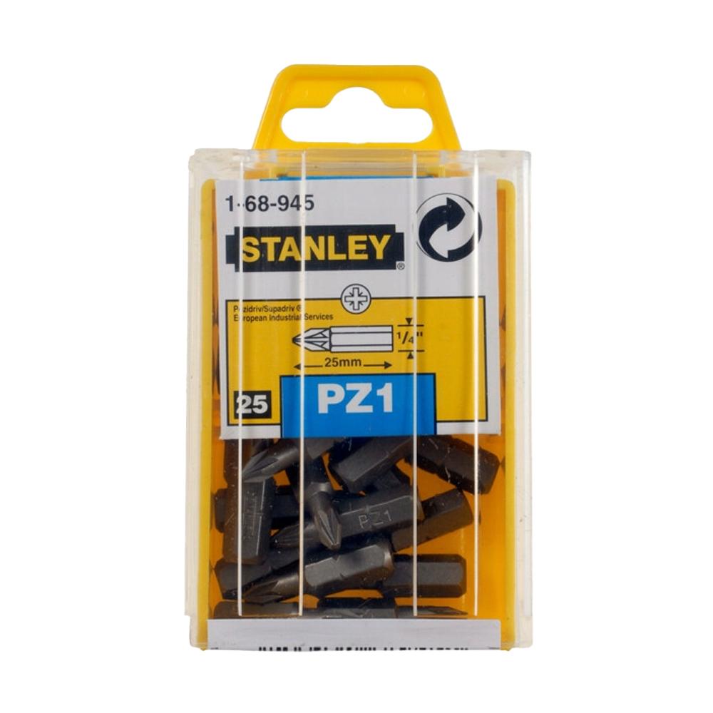 Stanley Pozi Screwdriver Bit (Pack of 25)