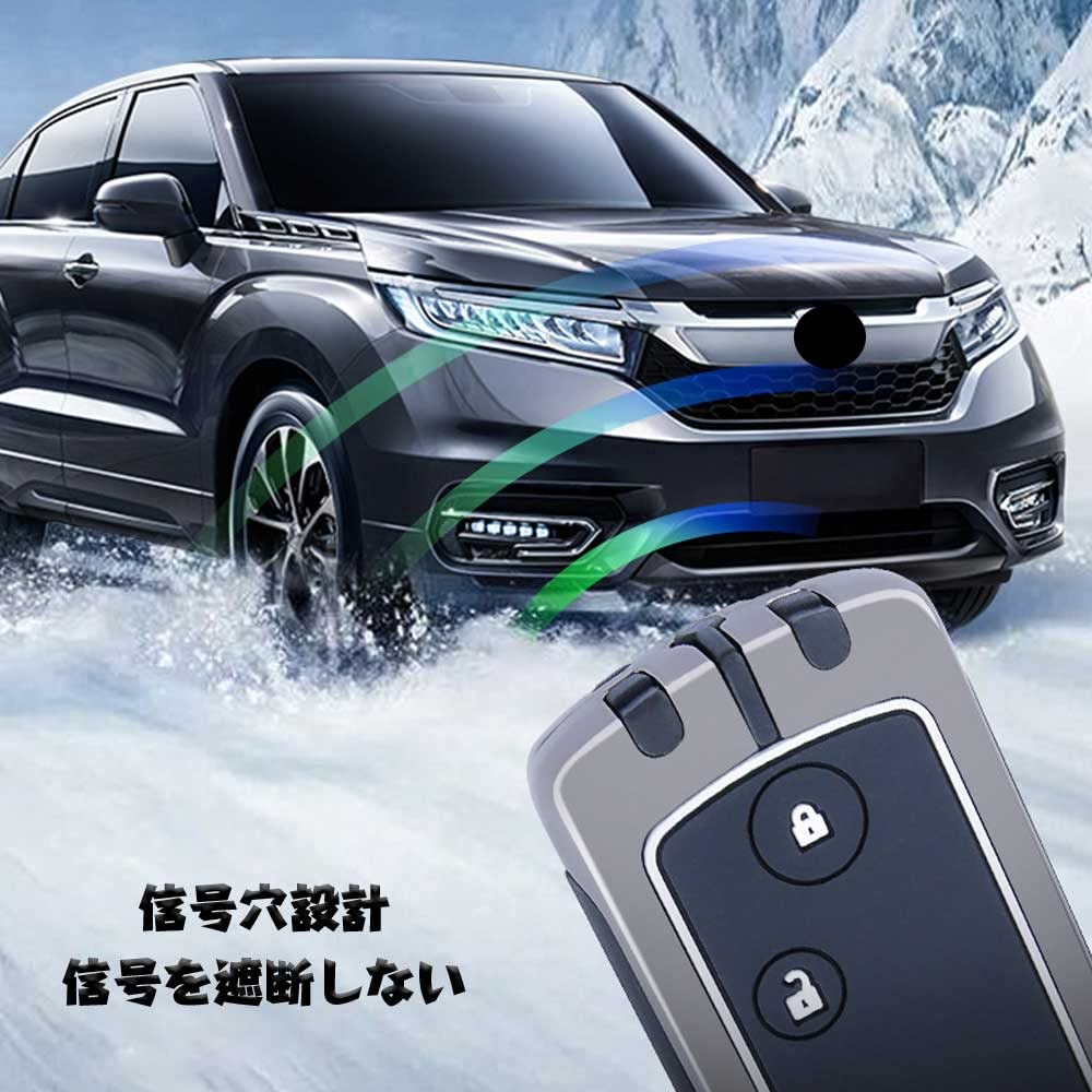 Honda Car Key Smart Key Key Zinc 2 Full Suitable for Honda Key Case [Xangetor] Case, Case, Cover, Alloy, Silicone, Buttons, Protection, Stepwagon, RK,