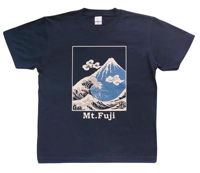 Maeda Senko Kaiuntei Auspicious Mount Fuji Size L T-Shirt