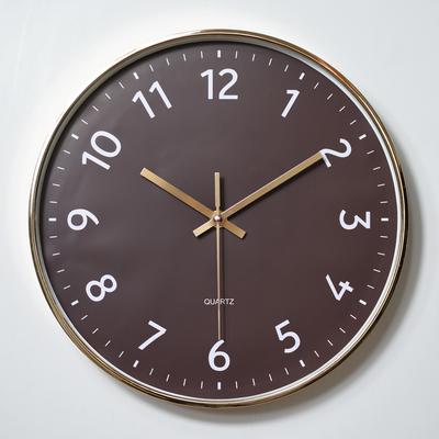 Plastic Silent Wall Clock, Creative and Fashionable Three-dimensional Digital Scale Wall Clock for Living Room, Clock 12 Inches 30CM