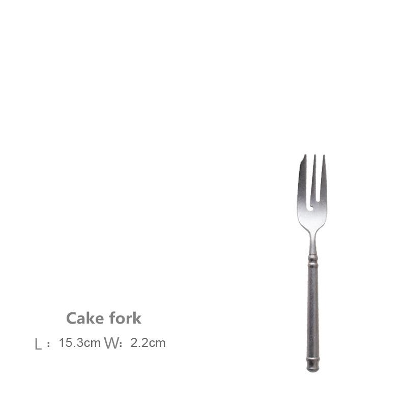 

Набор столовых приборов из нержавеющей стали 304 Ins Net Red Retro, нож и ложка для стейков в стиле вестерн, набор столовых приборов в скандинавском стиле