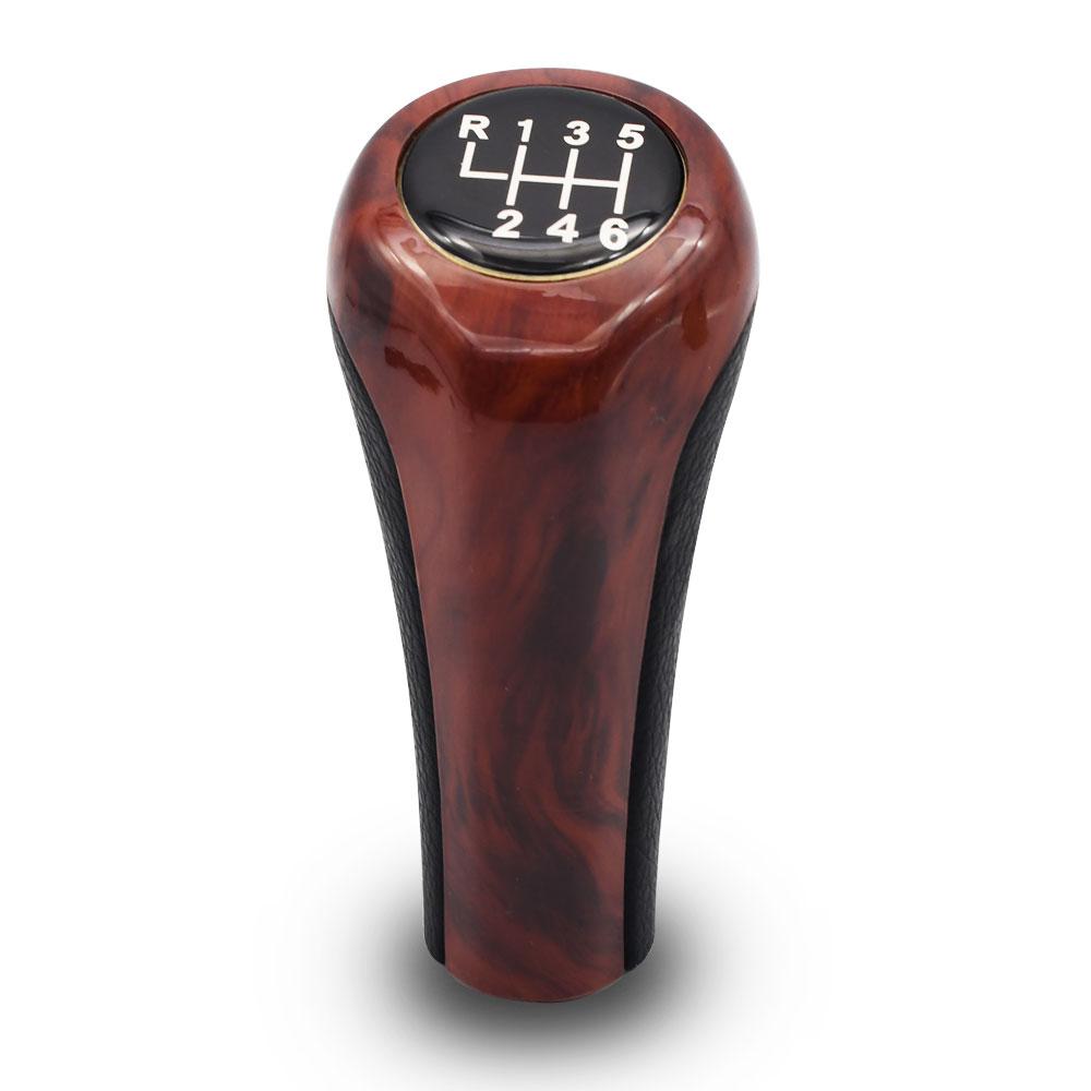 5 6 Speed Handle Gear Shift Knob Head For BMW 1 3 5 6 Series E46 E53 E60 E61 E63 E65 E81 E82 E83 E87 E90 E91 E92 X1 X3 X5 M