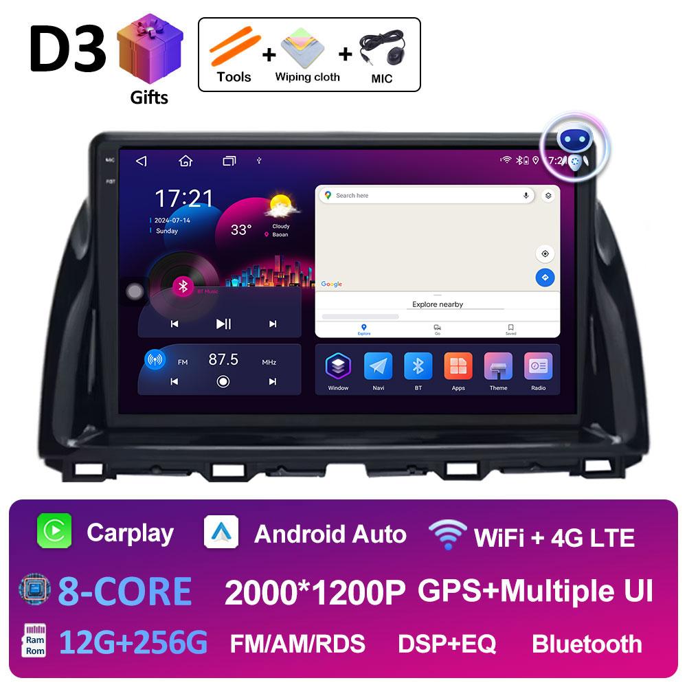 Intelliegnt System DSP Stereo For Mazda CX5 CX-5 CX 5 2012 2013 2014 2015 Car Multimedia Radio Player Autoradio WIFI Accessories