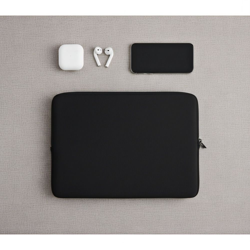 Portable 13 Inch Laptop Sleeve Case Soft Padded Zipper Bag Notebook Cove Black/Dark Blue/Red Protective Sleeve Notebook