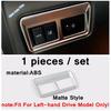 LHD ABS Stickers Head Light Lamp Decoration Frame Cover Trim Fit For Jaguar XF XE 2016 -  Interior Accessories