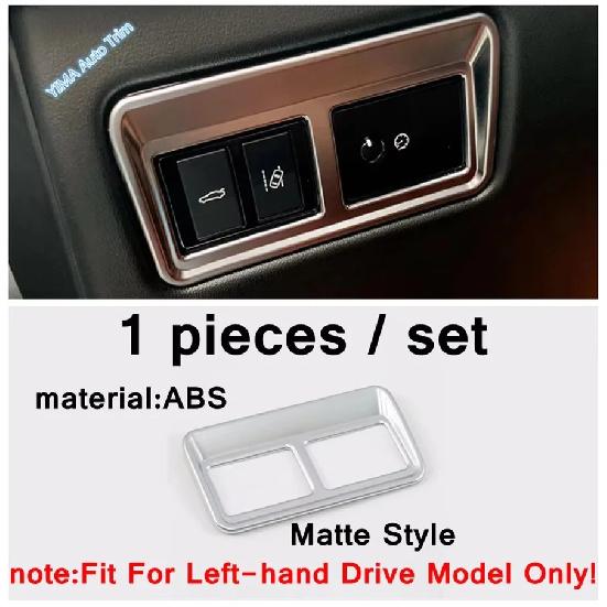 LHD ABS Stickers Head Light Lamp Decoration Frame Cover Trim Fit For Jaguar XF XE 2016 - Interior Accessories
