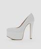 Gisse Echte Leder Elsa Plateau High Heel Pumps Gis-46287