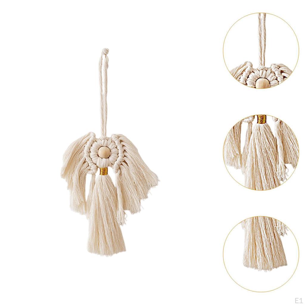 Macrame Wall Hanging Handwoven Pendant Decorative Art Bohemian Decor for Party Bedroom