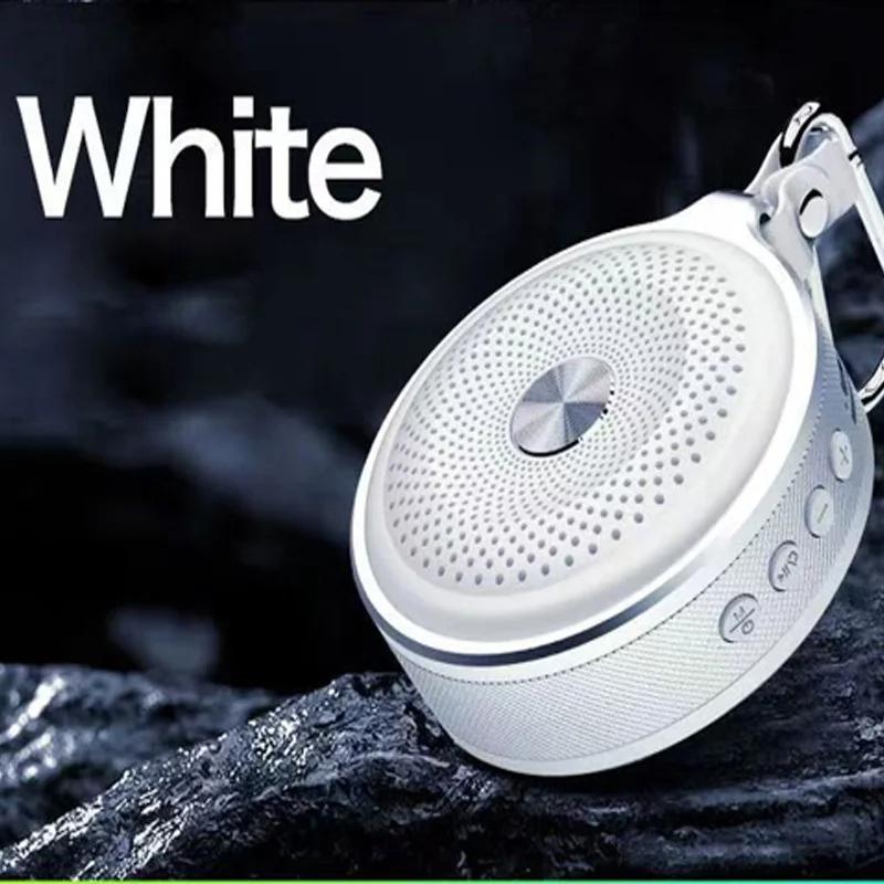 

Бездротовий Bluetooth-динамік Вуличний З підключенням Карта TF Важкий Сабвуфер Малий Звук Голосове Оголошення Міні Розумний Динамік Звукова коробка білий