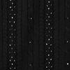 Supreme Beaded Zip Polo Black