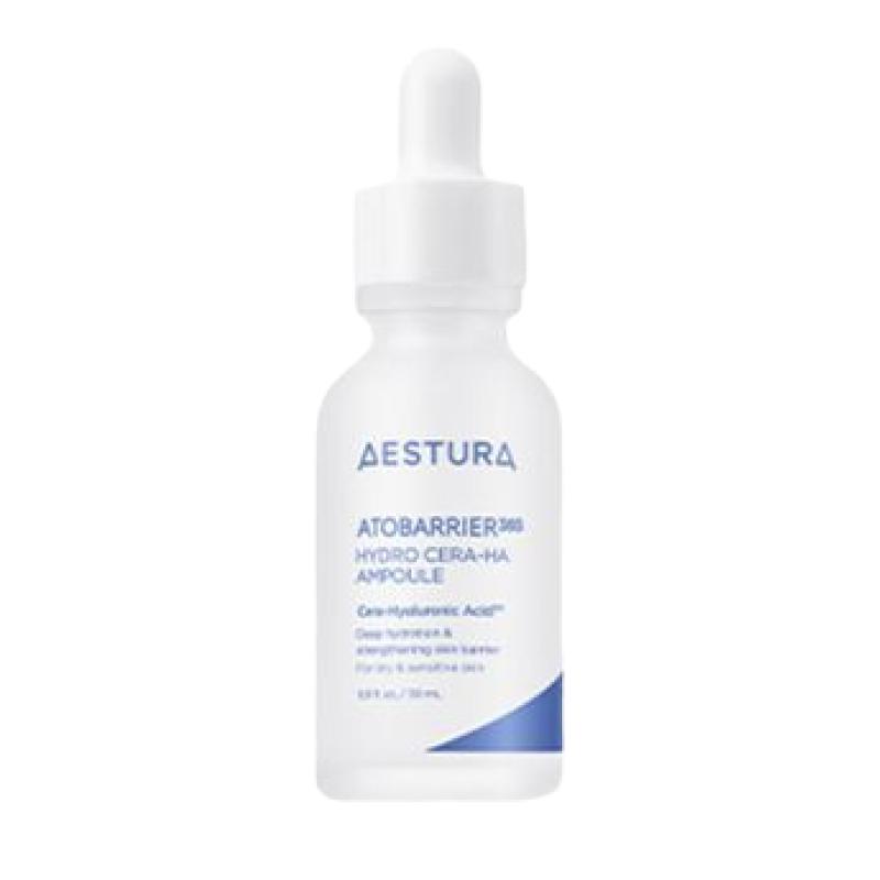 AESTURA Atobarrier 365 Cera-Hyal Deep Hydration Ampoule Skin Barrier Repair Serum 30ml