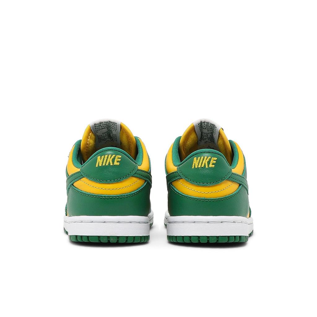 Nike Dunk Low SP Toddler 'Brazil' (Unisex) Varsity Maize / Pine Green / White Toddler Shoes CW7375 700