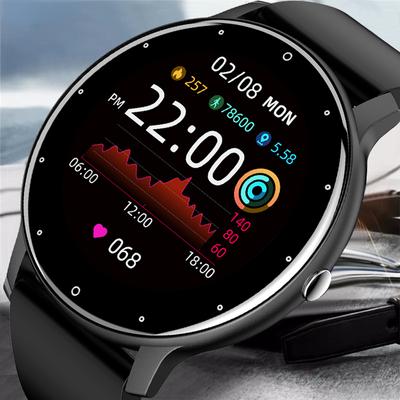 Montre Connectée Homme Écran Tactile Complet Montre de Sport Fitness Étanche IP67 Bluetooth Pour Android ios smartwatch