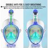 G2RISE Snorkeling Gear Adults, Full Face Snorkel Mask Swimming with Detachable Snorkeling Mount, Mascara De Buceo, Safe Breathing, Anti-Leak &