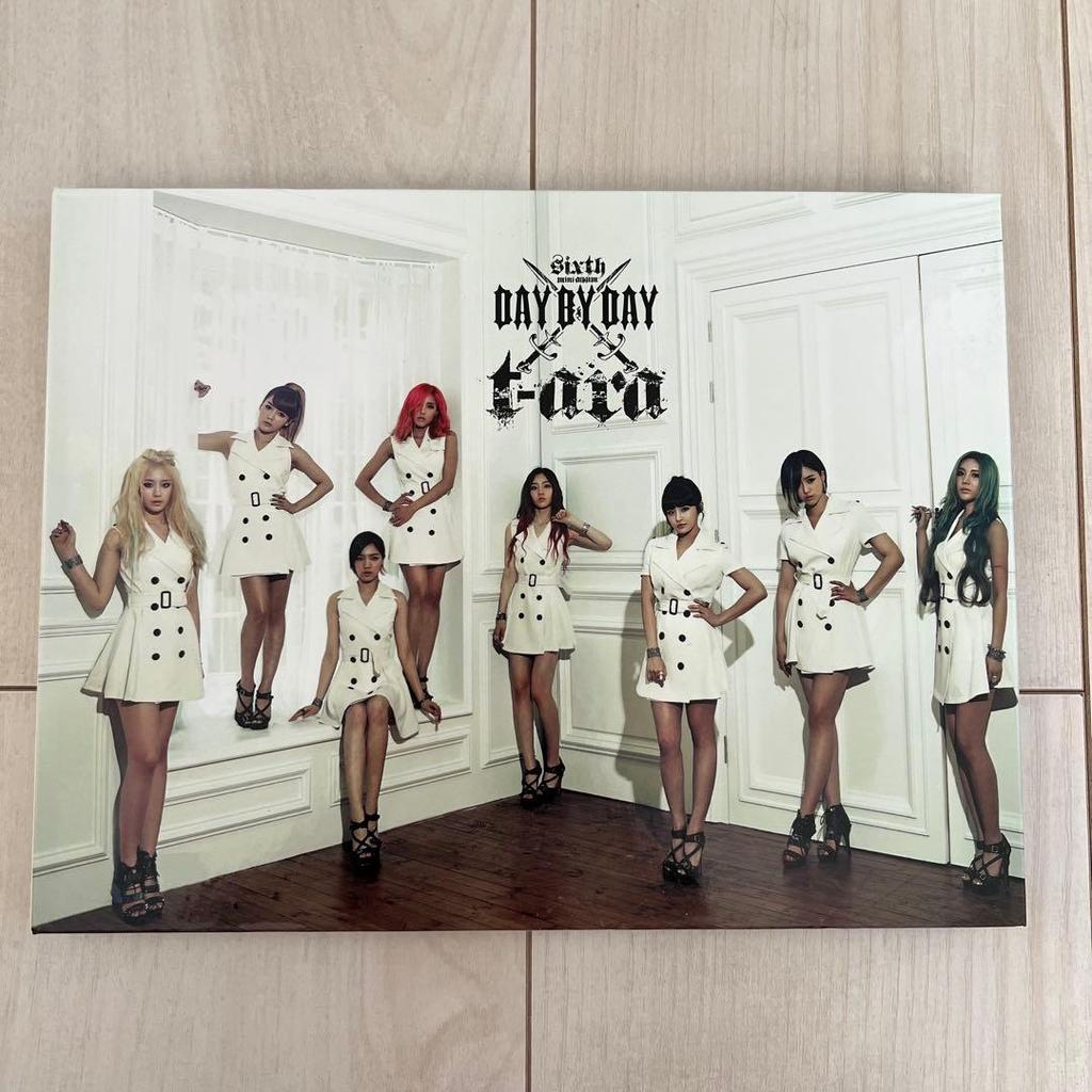 [USED] T-ara DAY BY DAY Mini Album CD K-POP