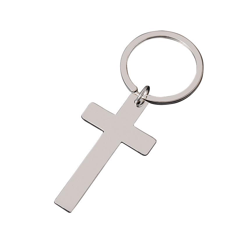 Stainless Steel Engravable Tag Pendant Keychain - Festival Gift