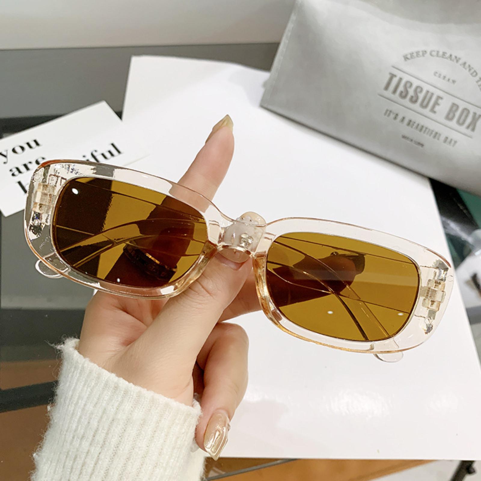 

Retro-inspired Round Sunglasses With Stud Detailing Japanese And Korean-inspired Fashion Sunglasses European And American- Polarised Sunglasses One Size червоний
