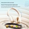 Double Gold Wireless Over-Ear Bluetooth Headphones with Active Noise Cancellation and Long Battery Life