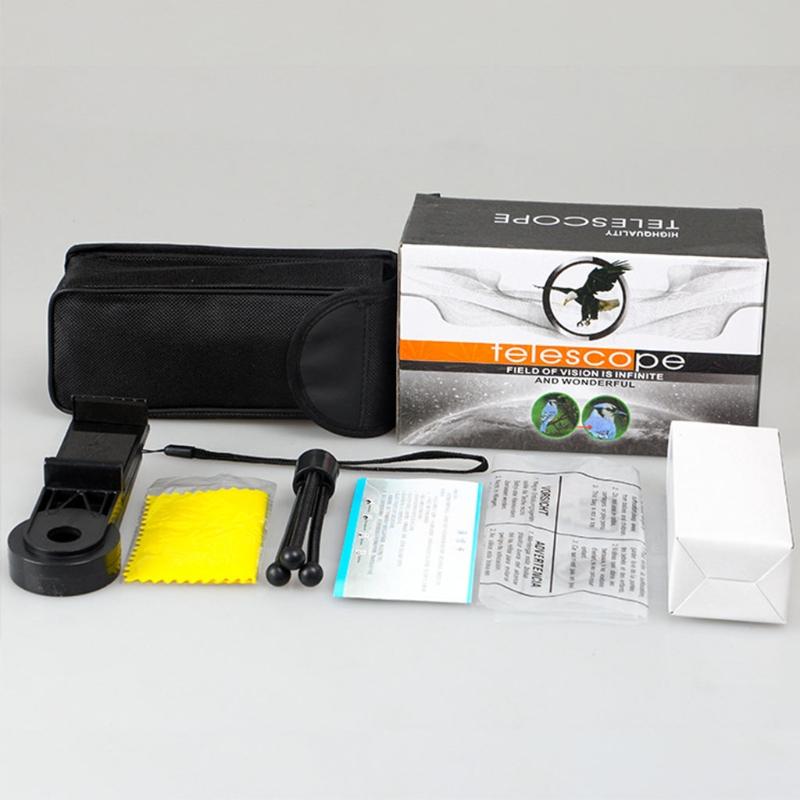 Monocular Telescope 40X60 High Power HD Monocular with Smartphone Holder & Tripod Waterproof Monocular for Bird Watching