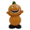 Halloween Cartoon Pumpkin Figurine Creepy Pumpkin Man Resin Statue Sculpture Holiday Party Desktop Decoration Ornament