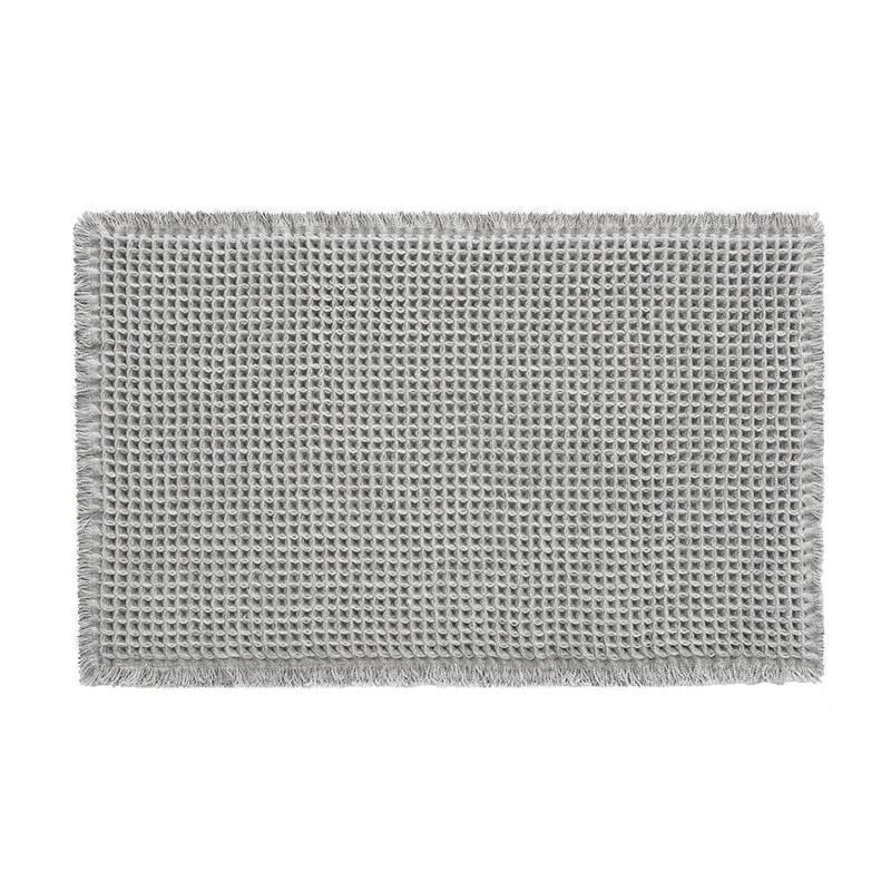 

Tassel Waffle Weave Cotton Bath Mat