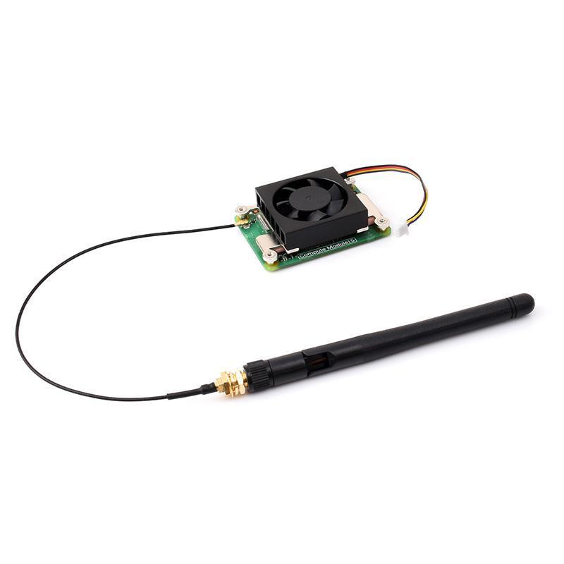 Raspberry Pi CM5 Quiet 3007 Heatsink Fan, 5V PWM, Low Power & Noise, with Thermal Pad.