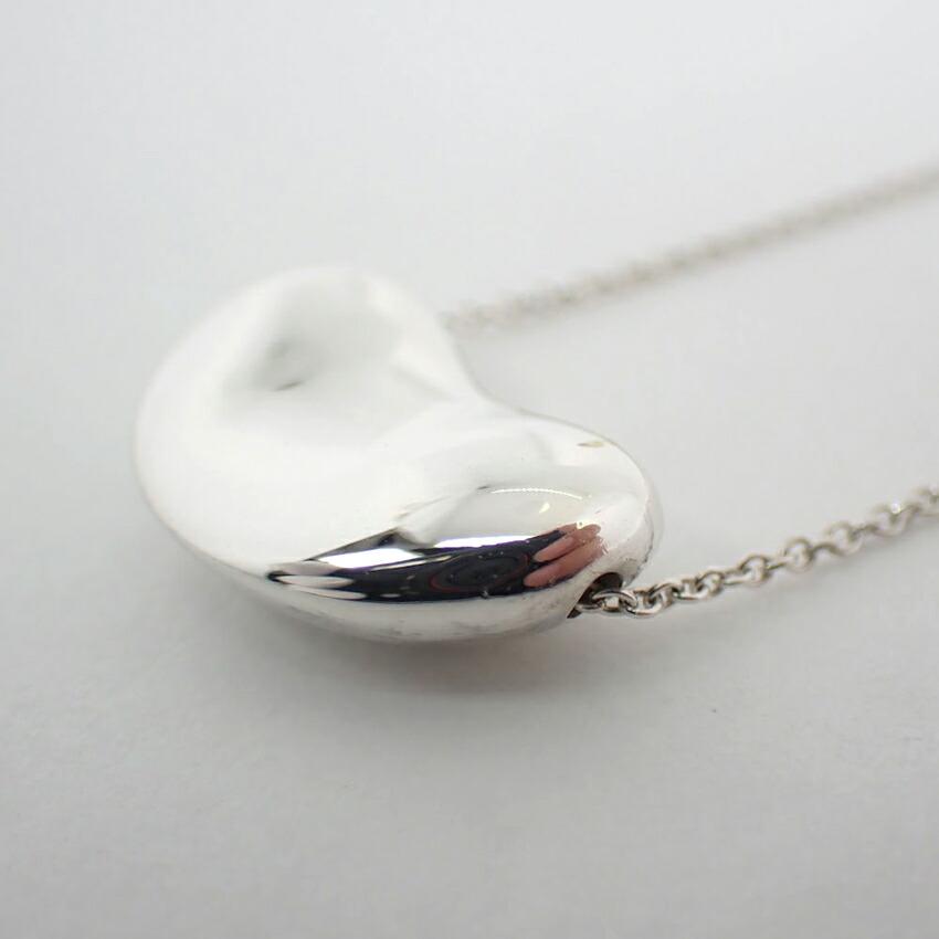 [Used] TIFFANY 925 Bean Pendant/Necklace/j51-12
