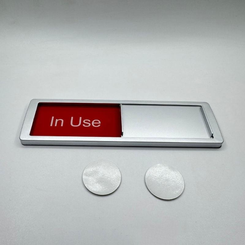 Office Signages Conference Room Display Slidings Door Sign Toilet Hotel Hospital Listing Magnetic Slider Indicators Sign