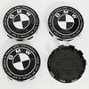 For BMW M 4pcs For BMW 50th E90 E60 F10 F20 G20 G30 E53 E85 E70 56mm 68mm Blue White Car Hub Cap Wheel Center Cap Emblem Badge Accessories OQ0