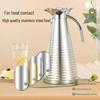 Large Capacity 304 Stainless Steel Insulated Kettle - Double-Layer Vacuum Thermos for Hot Water