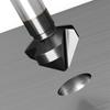 Woodworking 3 Flute Trimming Cutter 90 Degree Steel Engraving Corner Milling Cutter Cutting Machine Matching Tool