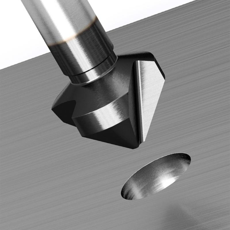 Woodworking 3 Flute Trimming Cutter 90 Degree Steel Engraving Corner Milling Cutter Cutting Machine Matching Tool