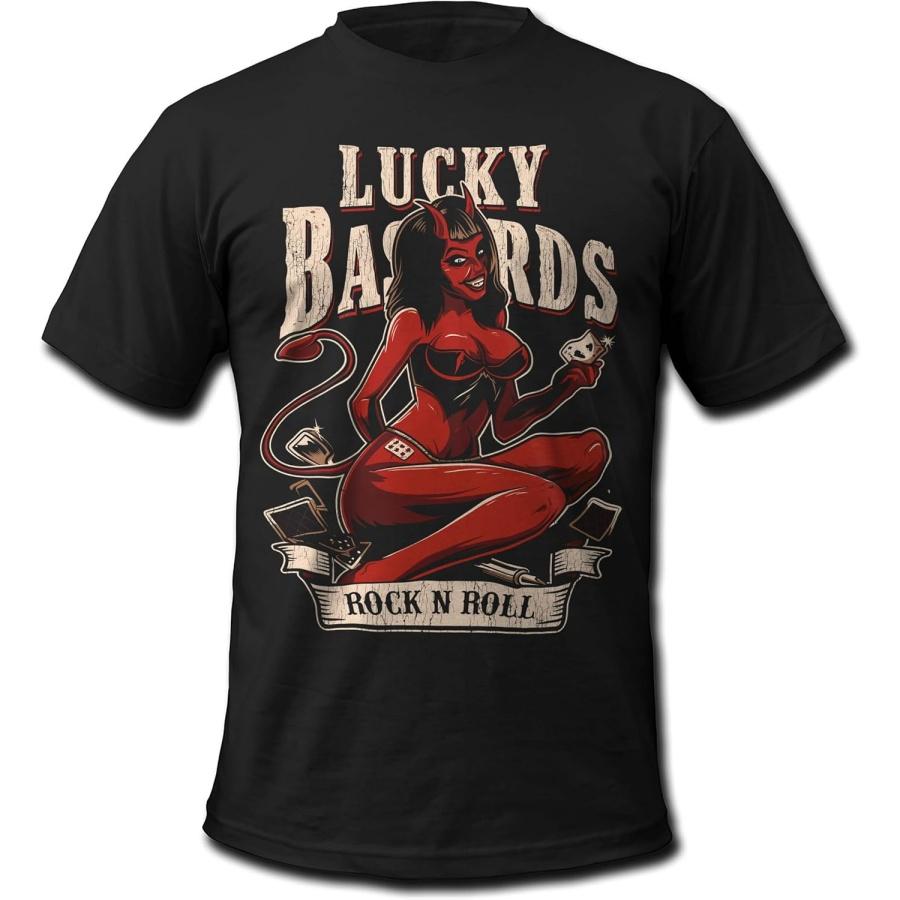 Lucky Bastards Rock n Roll 1 Men s T-Shirt S