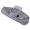 Neck and Shoulder Heating Wrap 3 Temperature Settings 3 Timers Velvet Heated Neck Shoulder Pad Gray